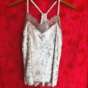 NWT Velour Tank
